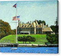 New York Yacht Club Newport Rhode Island - Canvas Print