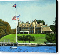 New York Yacht Club Newport Rhode Island - Canvas Print