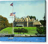 New York Yacht Club Newport Rhode Island - Canvas Print