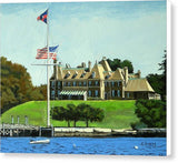 New York Yacht Club Newport Rhode Island - Canvas Print