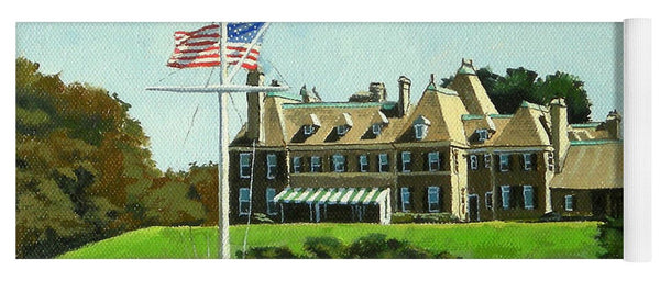 New York Yacht Club Newport Rhode Island - Yoga Mat