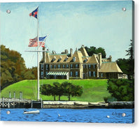 New York Yacht Club Newport Rhode Island - Acrylic Print