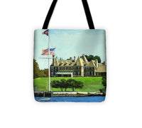 New York Yacht Club Newport Rhode Island - Tote Bag