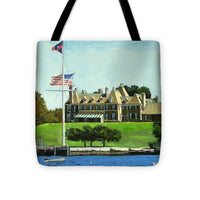 New York Yacht Club Newport Rhode Island - Tote Bag