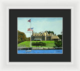 New York Yacht Club Newport Rhode Island - Framed Print