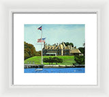 New York Yacht Club Newport Rhode Island - Framed Print