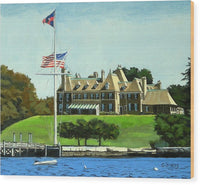 New York Yacht Club Newport Rhode Island - Wood Print