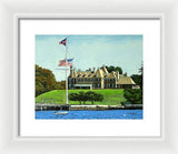 New York Yacht Club Newport Rhode Island - Framed Print