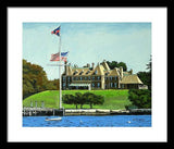 New York Yacht Club Newport Rhode Island - Framed Print