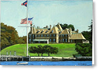 New York Yacht Club Newport Rhode Island - Greeting Card