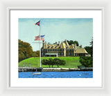 New York Yacht Club Newport Rhode Island - Framed Print