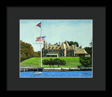 New York Yacht Club Newport Rhode Island - Framed Print