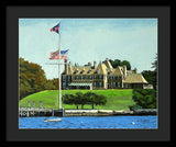 New York Yacht Club Newport Rhode Island - Framed Print