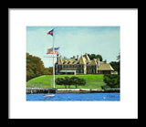 New York Yacht Club Newport Rhode Island - Framed Print