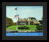 New York Yacht Club Newport Rhode Island - Framed Print