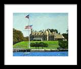 New York Yacht Club Newport Rhode Island - Framed Print