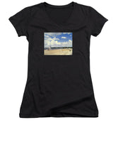 Second Beach Newport Rhode Island - Women's V-Neck