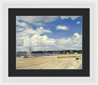 Second Beach Newport Rhode Island - Framed Print