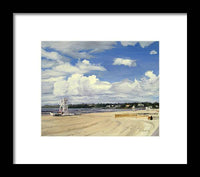 Second Beach Newport Rhode Island - Framed Print