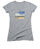 Second Beach Newport Rhode Island - Women's V-Neck