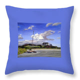 Bailey's Beach Newport Rhode Island - Throw Pillow