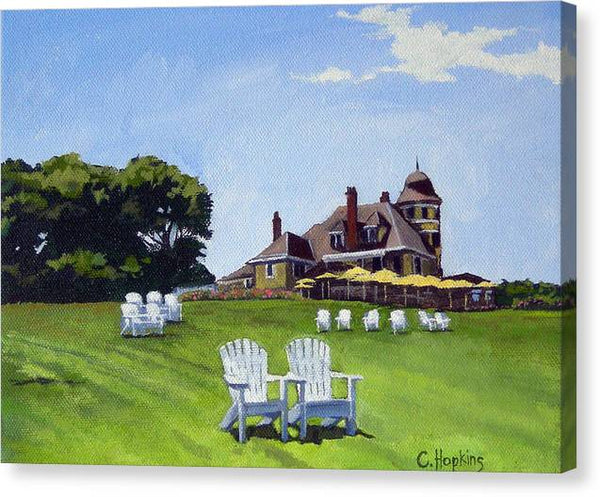 Castle Hill Inn Newport Rhode Island - Canvas Print