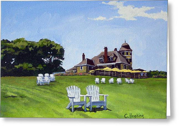 Castle Hill Inn Newport Rhode Island - Greeting Card