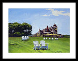 Castle Hill Inn Newport Rhode Island - Framed Print