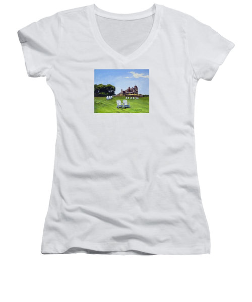 Castle Hill Inn Newport Rhode Island - Women's V-Neck