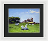 Castle Hill Inn Newport Rhode Island - Framed Print