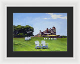 Castle Hill Inn Newport Rhode Island - Framed Print