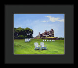 Castle Hill Inn Newport Rhode Island - Framed Print