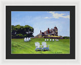 Castle Hill Inn Newport Rhode Island - Framed Print