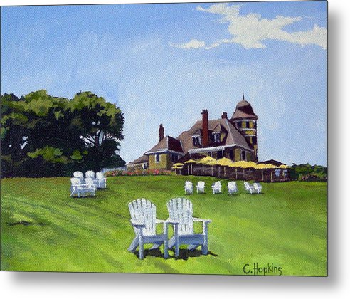 Castle Hill Inn Newport Rhode Island - Metal Print