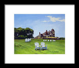 Castle Hill Inn Newport Rhode Island - Framed Print