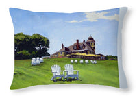 Castle Hill Inn Newport Rhode Island - Throw Pillow