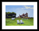 Castle Hill Inn Newport Rhode Island - Framed Print