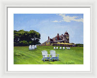 Castle Hill Inn Newport Rhode Island - Framed Print