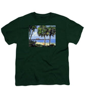 Naples Pier Naples Florida - Youth T-Shirt