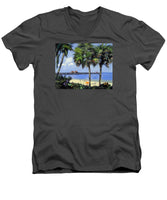 Naples Pier Naples Florida - Men's V-Neck T-Shirt