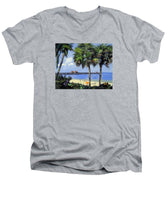 Naples Pier Naples Florida - Men's V-Neck T-Shirt