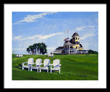 New York Yacht Club Newport Rhode Island - Framed Print