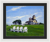 New York Yacht Club Newport Rhode Island - Framed Print