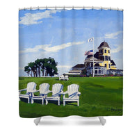 New York Yacht Club Newport Rhode Island - Shower Curtain