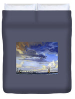 Newport Bridge Newport Rhode Island - Duvet Cover