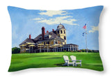 Castle Hill Inn Newport Rhode Island - Throw Pillow