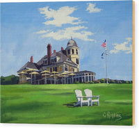 Castle Hill Inn Newport Rhode Island - Wood Print