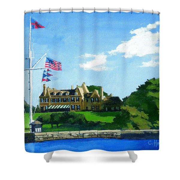 New York Yacht Club Newport Rhode Island - Shower Curtain