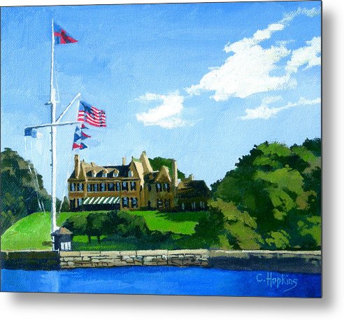 New York Yacht Club Newport Rhode Island - Metal Print