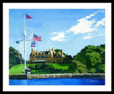 New York Yacht Club Newport Rhode Island - Framed Print